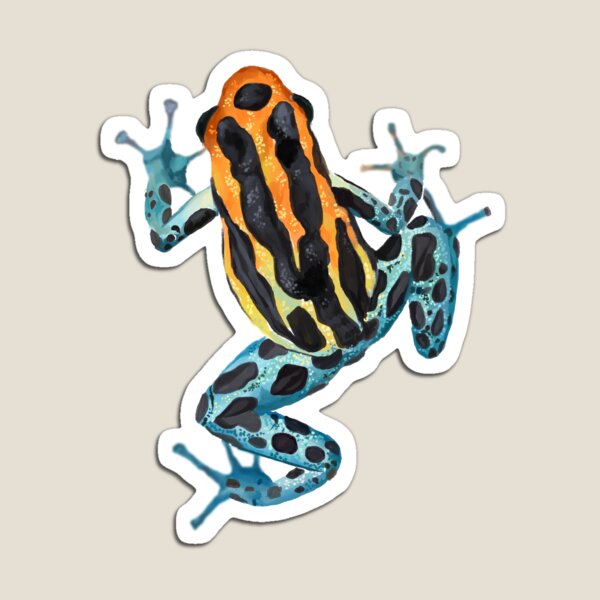 Item preview, Realistic Colorful Poison Dart Frog  Painting designed and sold by Imagination Reigns.