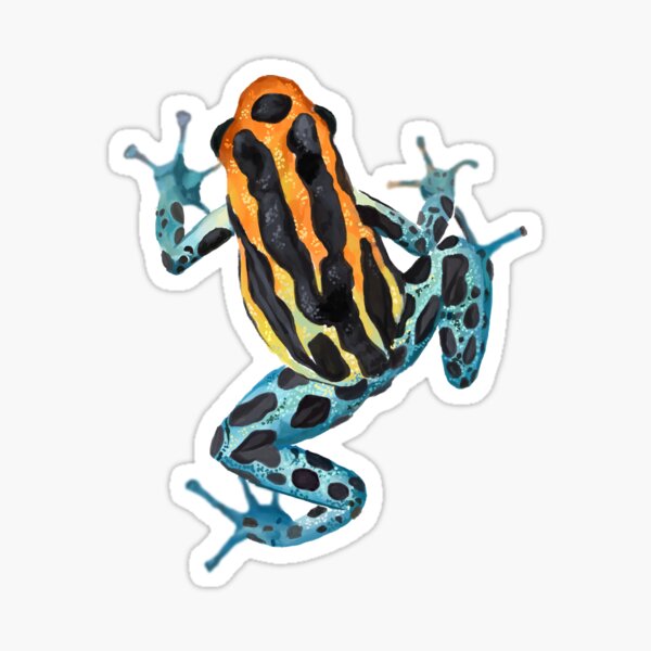 Item preview, Realistic Colorful Poison Dart Frog  Painting designed and sold by Imagination Reigns.