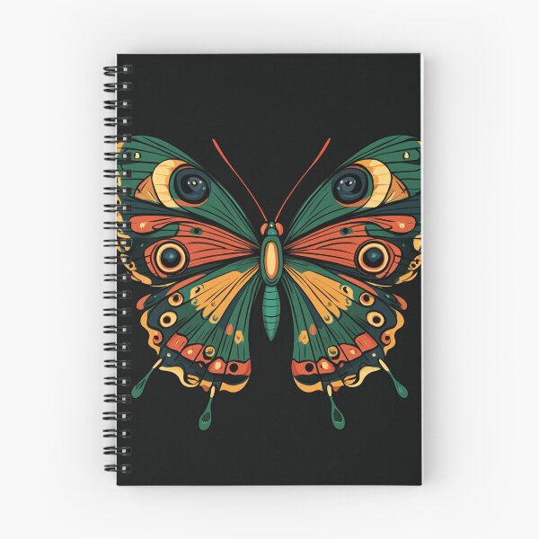 Item preview, Emerald Monarch: Vintage-Modern Butterfly Art designed and sold by Creet-Design.