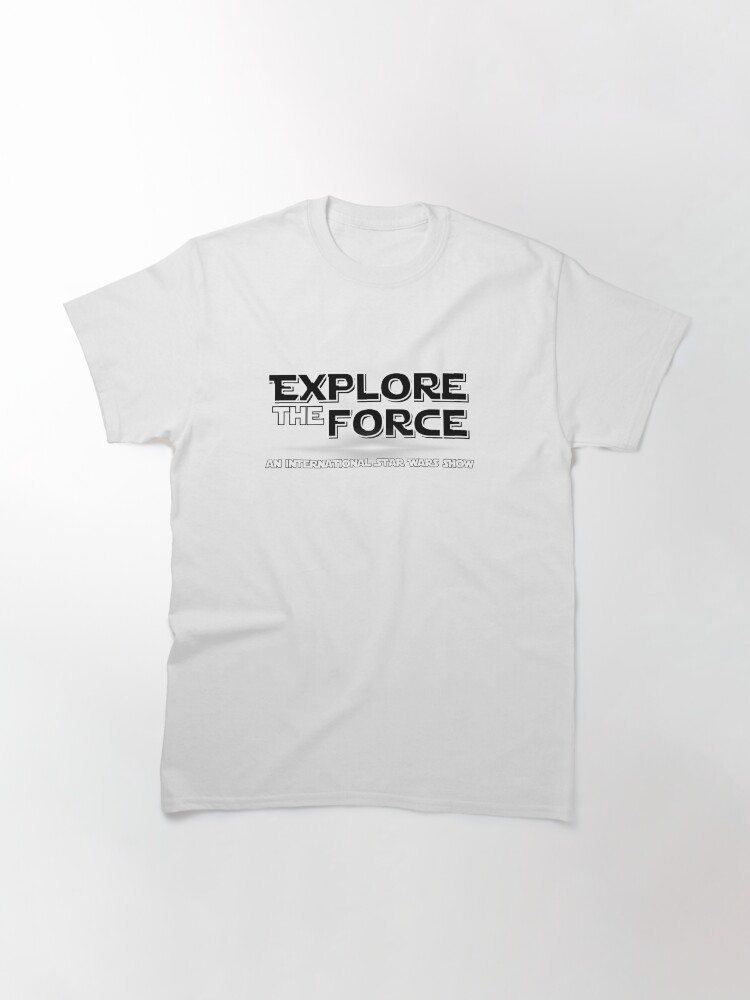 Thumbnail 3 of 7, Classic T-Shirt, Explore The Force Logo designed and sold by exploretheforce.