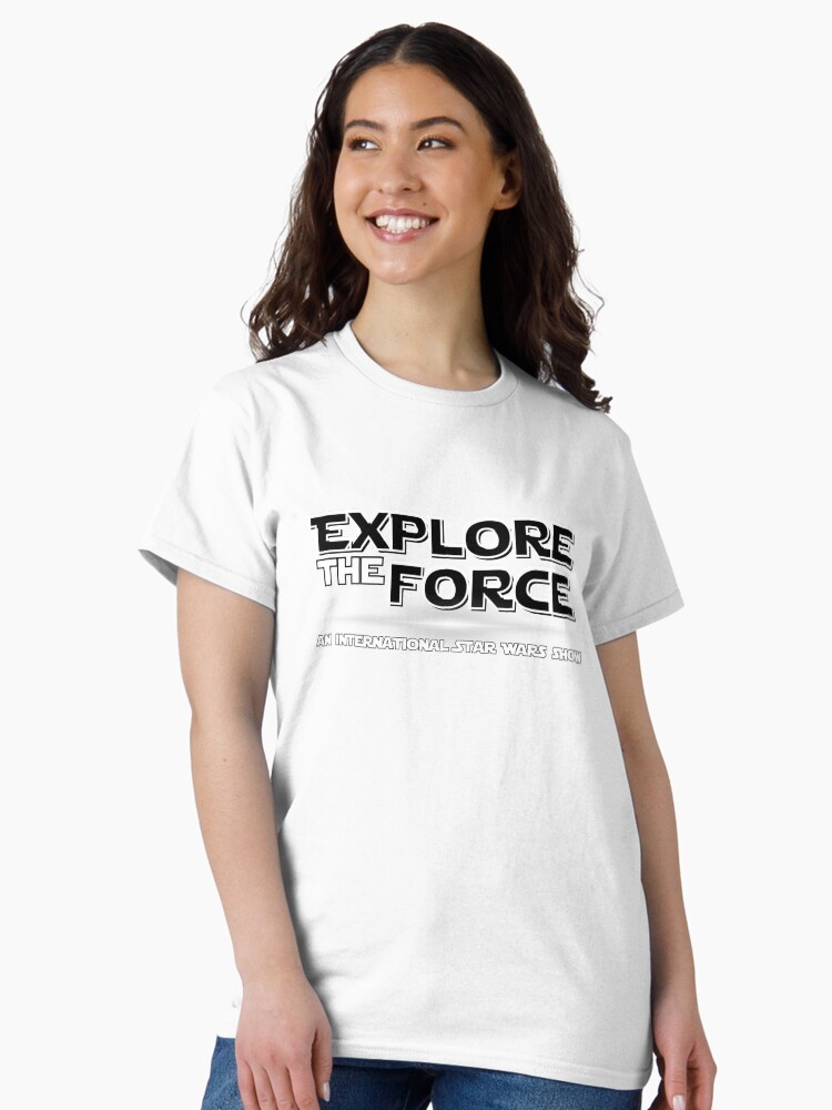 Thumbnail 1 of 7, Classic T-Shirt, Explore The Force Logo designed and sold by exploretheforce.