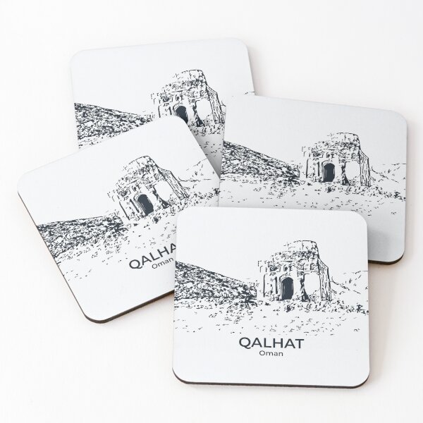 Item preview, Qalhat - Oman designed and sold by Lakeric Cityscapes.