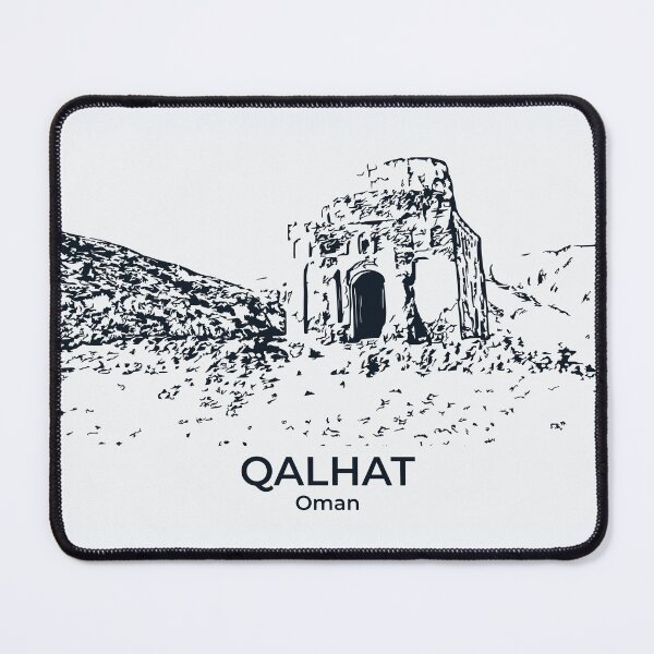 Item preview, Qalhat - Oman designed and sold by Lakeric Cityscapes.