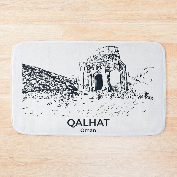 Item preview, Qalhat - Oman designed and sold by Lakeric Cityscapes.