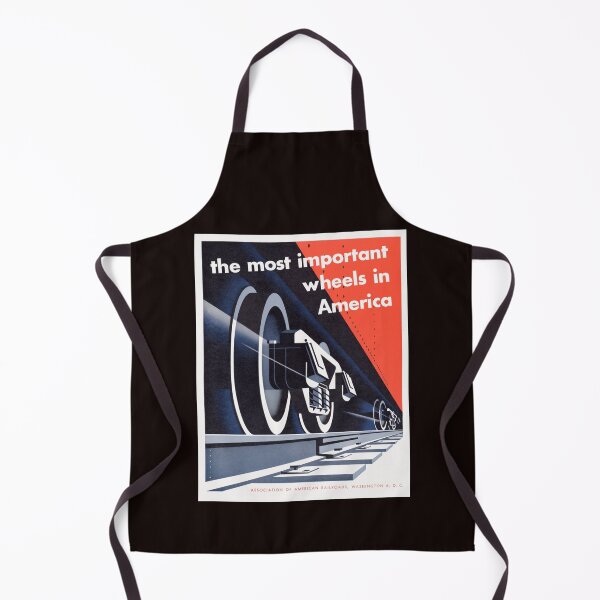 Item preview, 1952 Vintage American Train Poster – "The Most Important Wheels in America" by Joseph Binder designed and sold by paulo silveira.