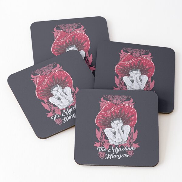 Item preview, The Mycelium Hungers Red designed and sold by Milena R..