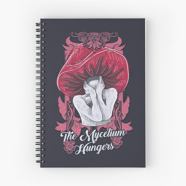 Item preview, The Mycelium Hungers Red designed and sold by Milena R..