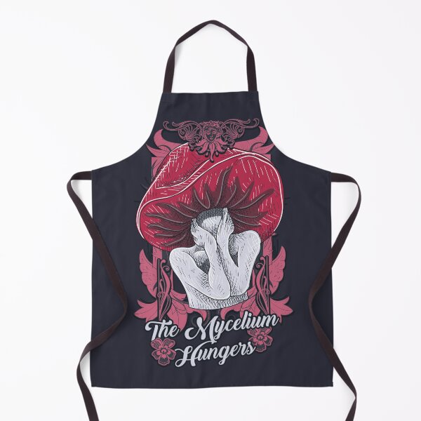 Item preview, The Mycelium Hungers Red designed and sold by Milena R..