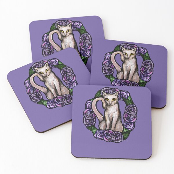 Item preview, White Kitty Cat designed and sold by FrictionMaxxing.