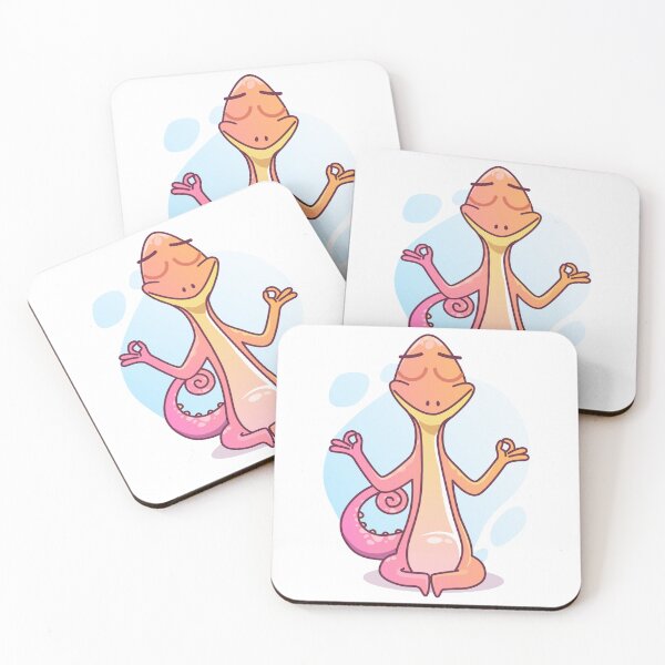 Item preview, Zen Gecko Meditating designed and sold by Andrey Prokopenko.