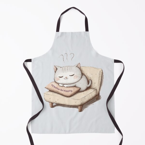 Item preview, Lazy Cat Snooze - Cute Kawaii Sticker, Funny T-Shirt with Inscription I Prefer to Sleep for Gen Z. designed and sold by Zentuary.