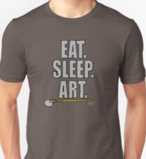 Eat Sleep Art - Shirts For Artists Slim Fit T-Shirt
