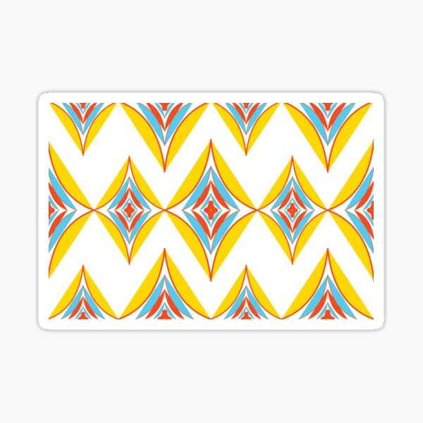 Item preview, Freestyle, graphic, fashion, design, pattern, decor, fabric, geometric, free from, style, diamond shape, colorful designed and sold by Va Vega.