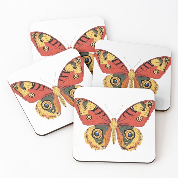 Item preview, Sunfire Peacock: Vibrant Butterfly Illustration designed and sold by Creet-Design.