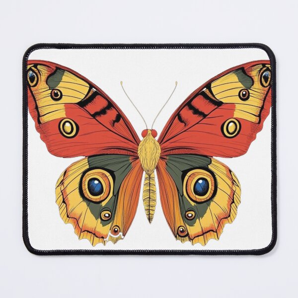 Item preview, Sunfire Peacock: Vibrant Butterfly Illustration designed and sold by Creet-Design.