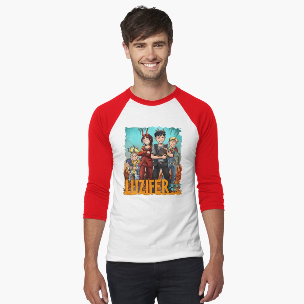 Artikel-Vorschau von Baseballshirt mit 3/4-Arm, designt und verkauft von LuziferJunior.