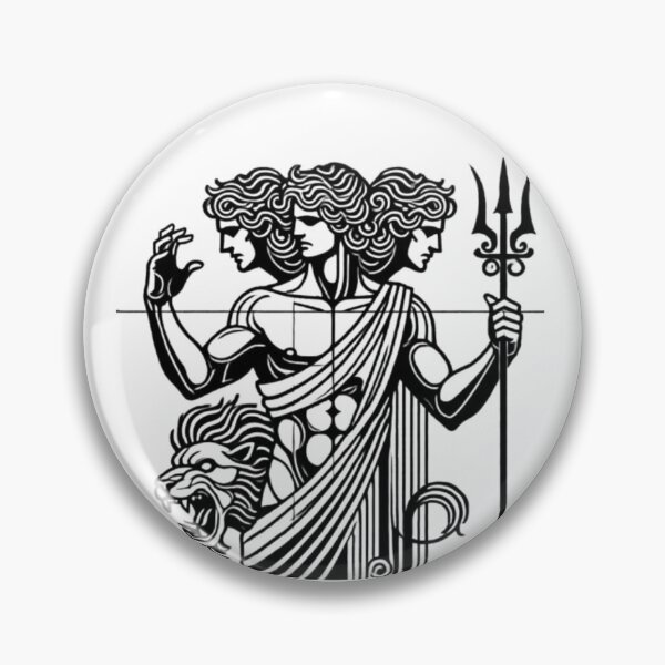 Item preview, Hades - Greek Underworld God Line Art designed and sold by Wearablestore.