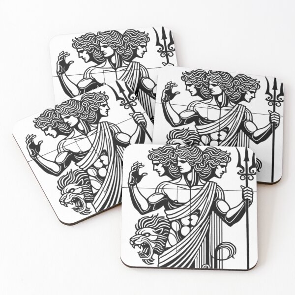 Item preview, Hades - Greek Underworld God Line Art designed and sold by Wearablestore.