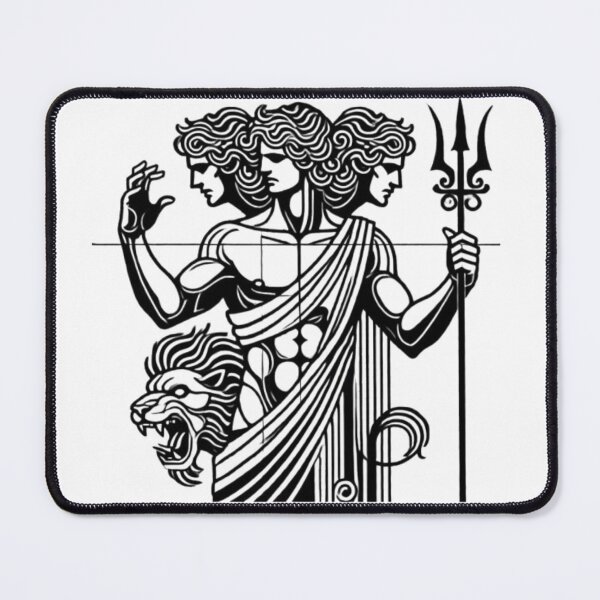 Item preview, Hades - Greek Underworld God Line Art designed and sold by Wearablestore.