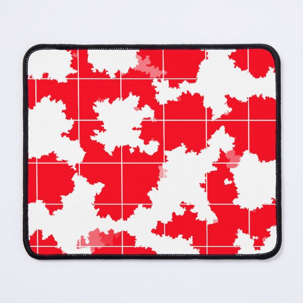 Item preview, Red White Irregular Abstract Pattern Design  designed and sold by PatternTitan.