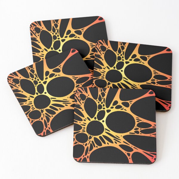 Item preview, Neural Web Abstract Art. Spreading lava on a dark background designed and sold by Andrey Prokopenko.