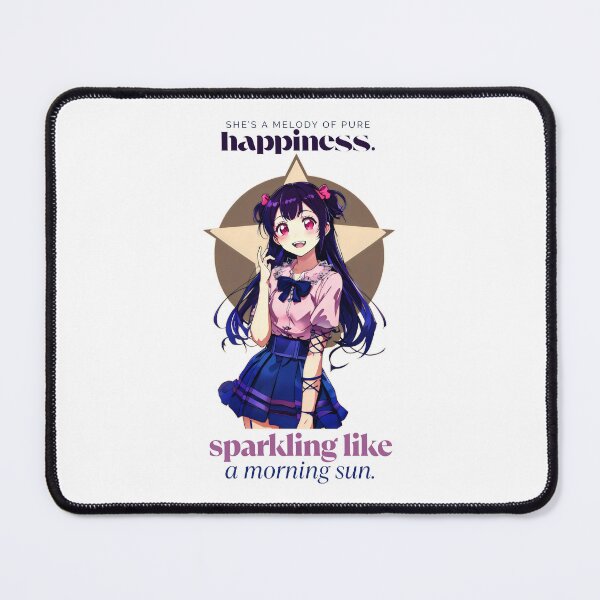 Item preview, She's A Melody Of Pure Happiness Shining In Blue And Red designed and sold by SplashTastic.