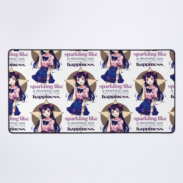 Item preview, She's A Melody Of Pure Happiness Shining In Blue And Red designed and sold by SplashTastic.