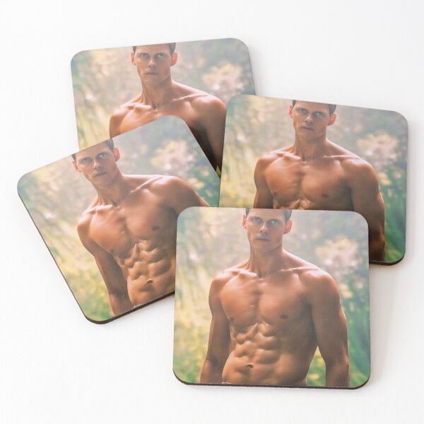 Item preview, Bill Skarsgard Shirtless designed and sold by sarzerdesigns.