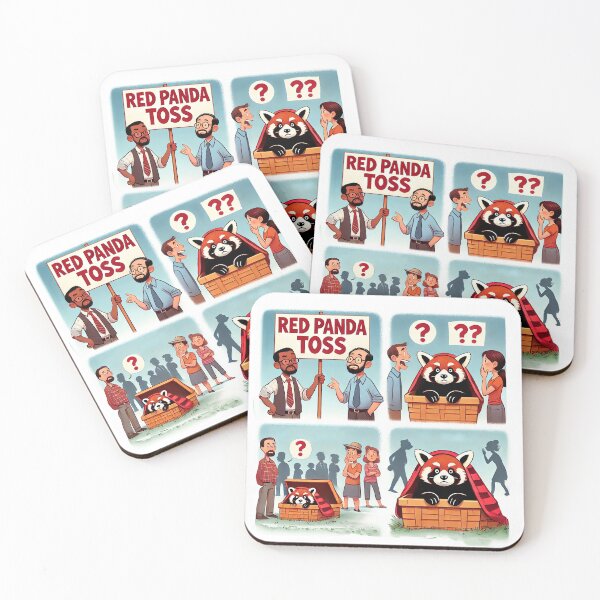 Item preview, Red Panda Toss designed and sold by nikkolaus.