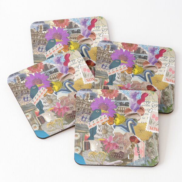 Item preview, Travel Collage Scrapbook Print designed and sold by chlocreate.