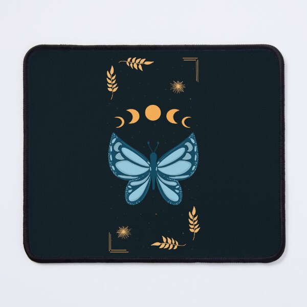 Item preview, Butterfly with moon phases card designed and sold by LayIlustra.