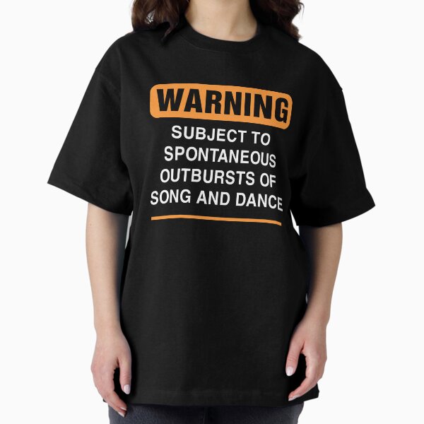 Item preview, Warning: Subject To Spontaneous Outbursts Of Song And Dance designed and sold by FernaRoje.