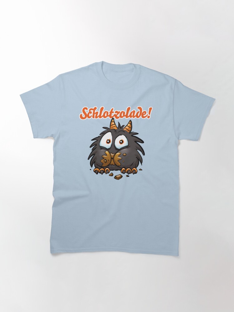 Thumbnail 3 von 7, Classic T-Shirt, CORNIBUS Schlotzolade designt und verkauft von LuziferJunior.