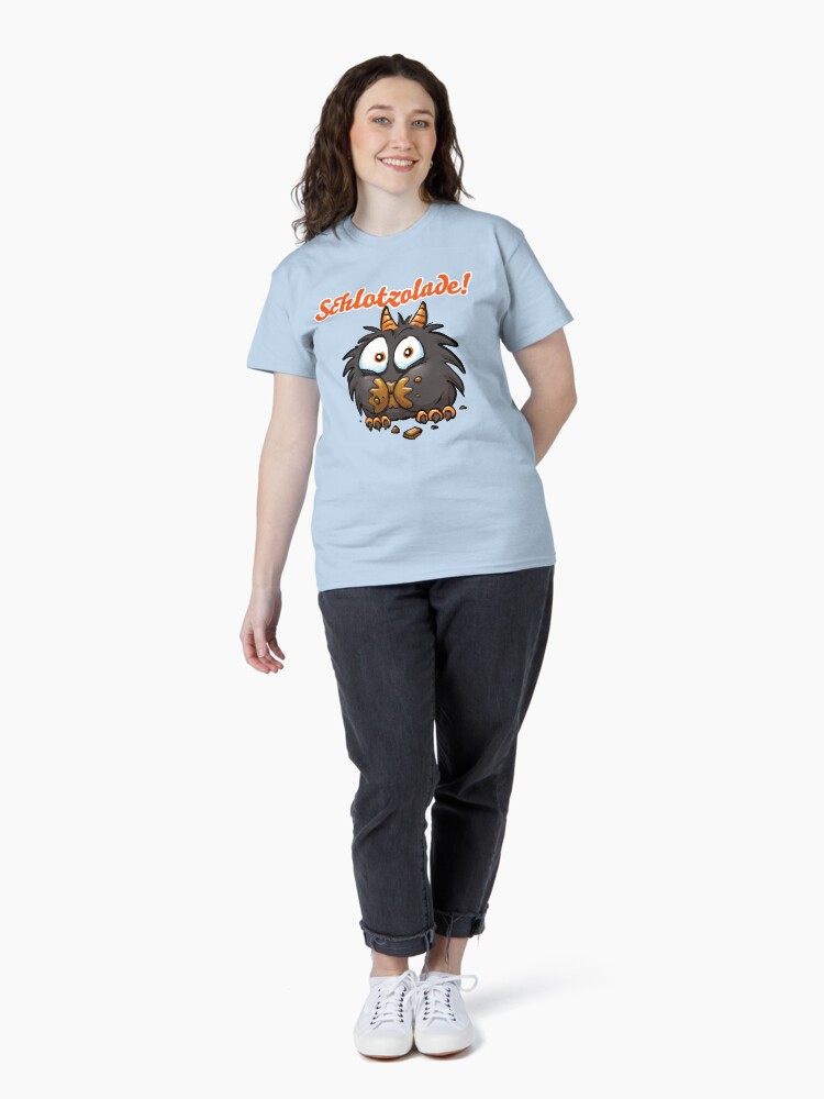 Thumbnail 4 von 7, Classic T-Shirt, CORNIBUS Schlotzolade designt und verkauft von LuziferJunior.