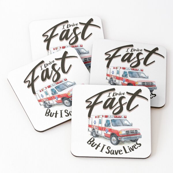 Item preview, Ambulance Driver - I Drive Fast But I Save Lives designed and sold by BDLuck2021.