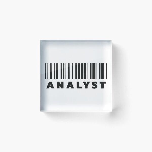 Item preview, ANALYST Barcode designed and sold by zidew.