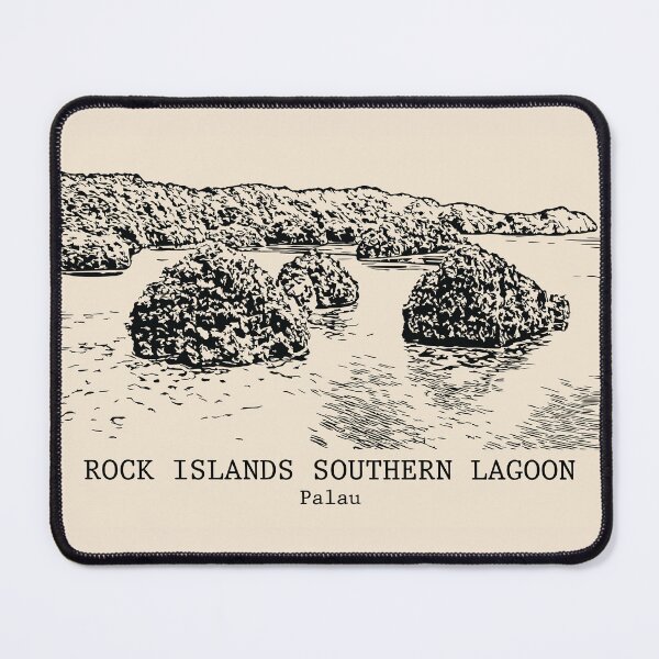 Item preview, Rock Islands Southern Lagoon - Palau designed and sold by Lakeric Cityscapes.