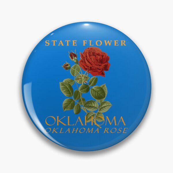 Item preview, Oklahoma Territory Flower The Oklahoma Rose designed and sold by taiche.
