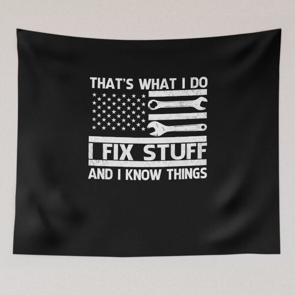 Item preview, Fathers Day 2025 Gifts Mens Ideas for Birthday - I Fix Stuff Dad Trucker designed and sold by FernaRoje.