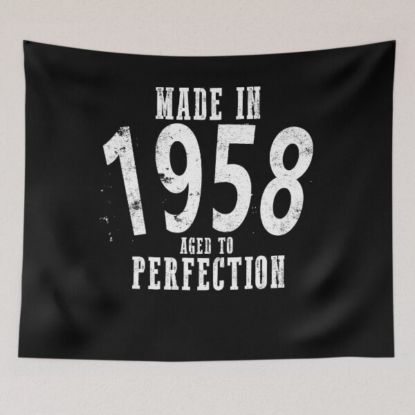Item preview, Made In 1958 Happy Birthday Shirt designed and sold by shoppzee.