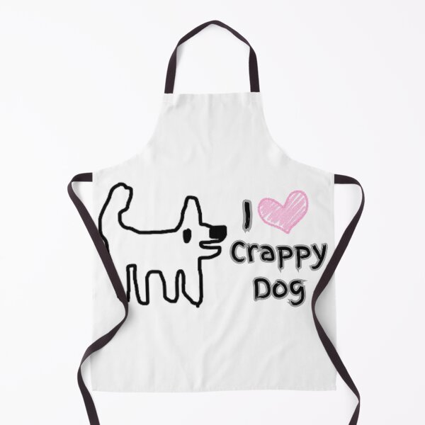 Item preview, I love crappy dog - happy dog, smile, love and cuddles! designed and sold by TheRubberOnion.