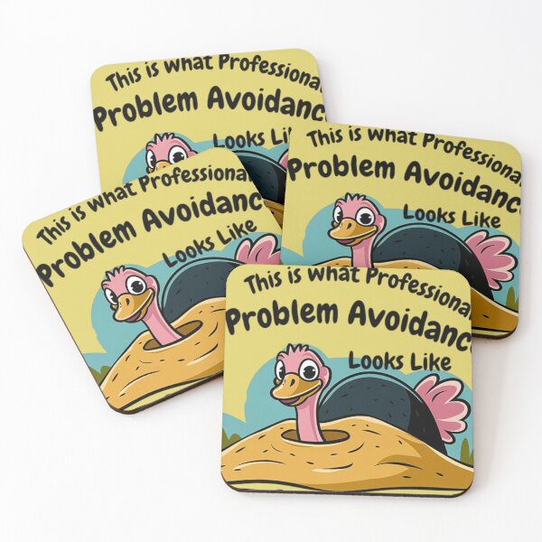 Item preview, Professional Problem Avoidance - The Laughing Ostrich. designed and sold by Tomasz  Siennicki.