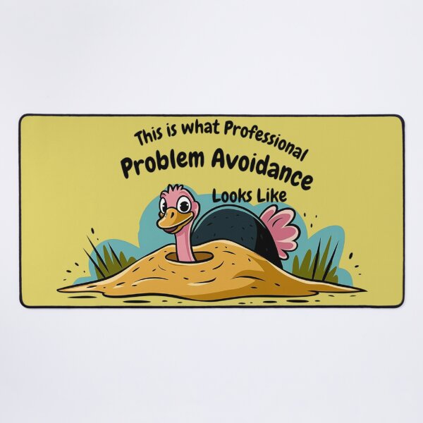 Item preview, Professional Problem Avoidance - The Laughing Ostrich. designed and sold by Tomasz  Siennicki.