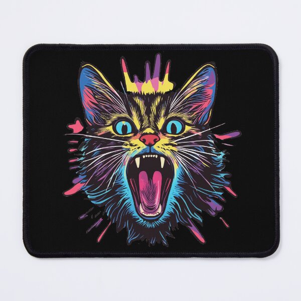 Item preview, Rage Consumes Me Aggressive Cat designed and sold by Lichtisign.