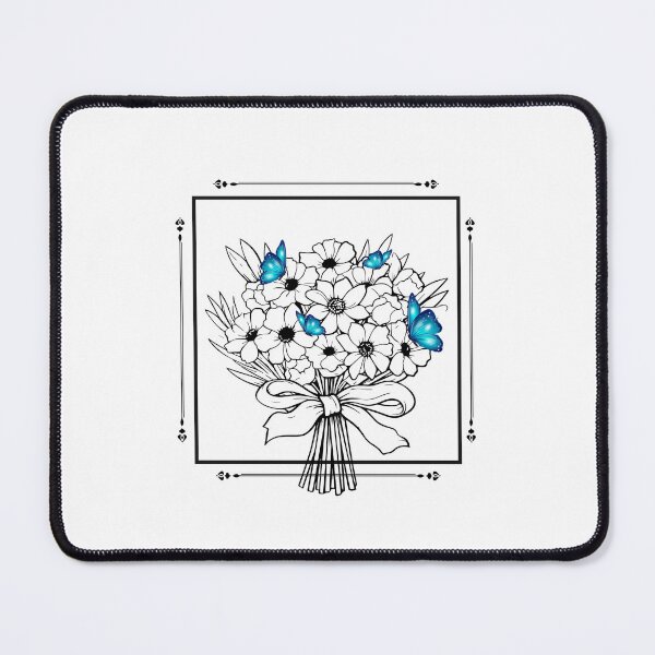 Item preview, Flower frame, buttterfly designed and sold by Paradise-Vibes.