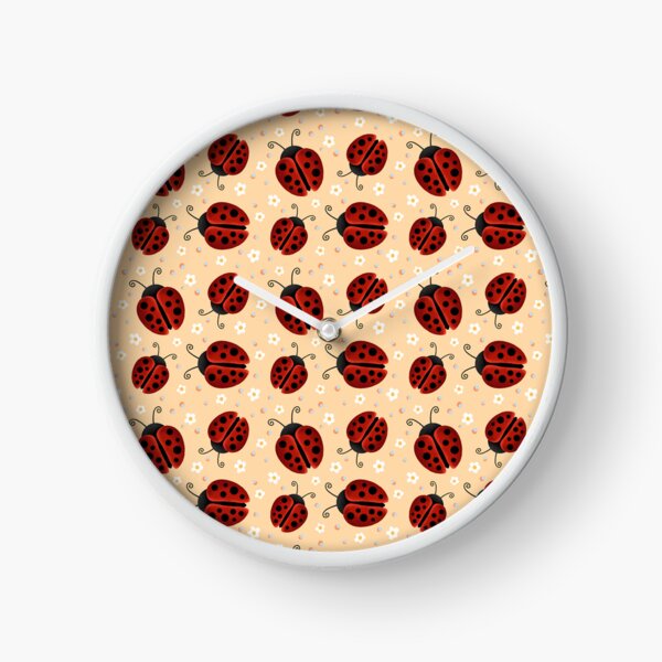 Item preview, Whimsical Ladybug Floral Pattern  designed and sold by sasyall.
