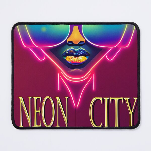 Aperçu de l'œuvre Neon City créée et vendue par Seeded.