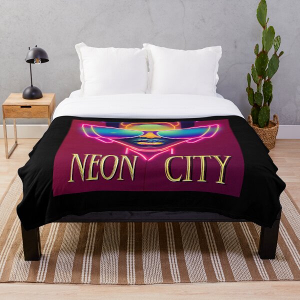 Aperçu de l'œuvre Neon City créée et vendue par Seeded.