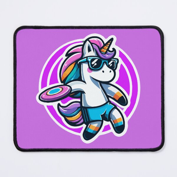 Item preview, Cool Unicorn Playing Ultimate Frisbee designed and sold by McThingummy.