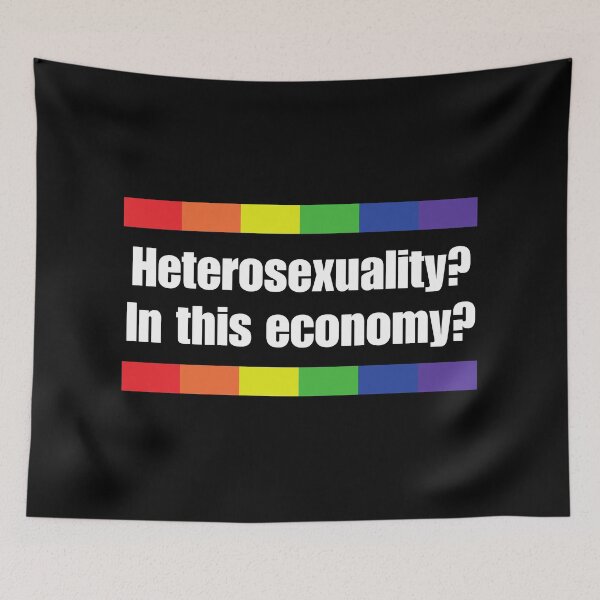 Item preview, Heterosexuality? In This Economy? designed and sold by Caring Hearts.